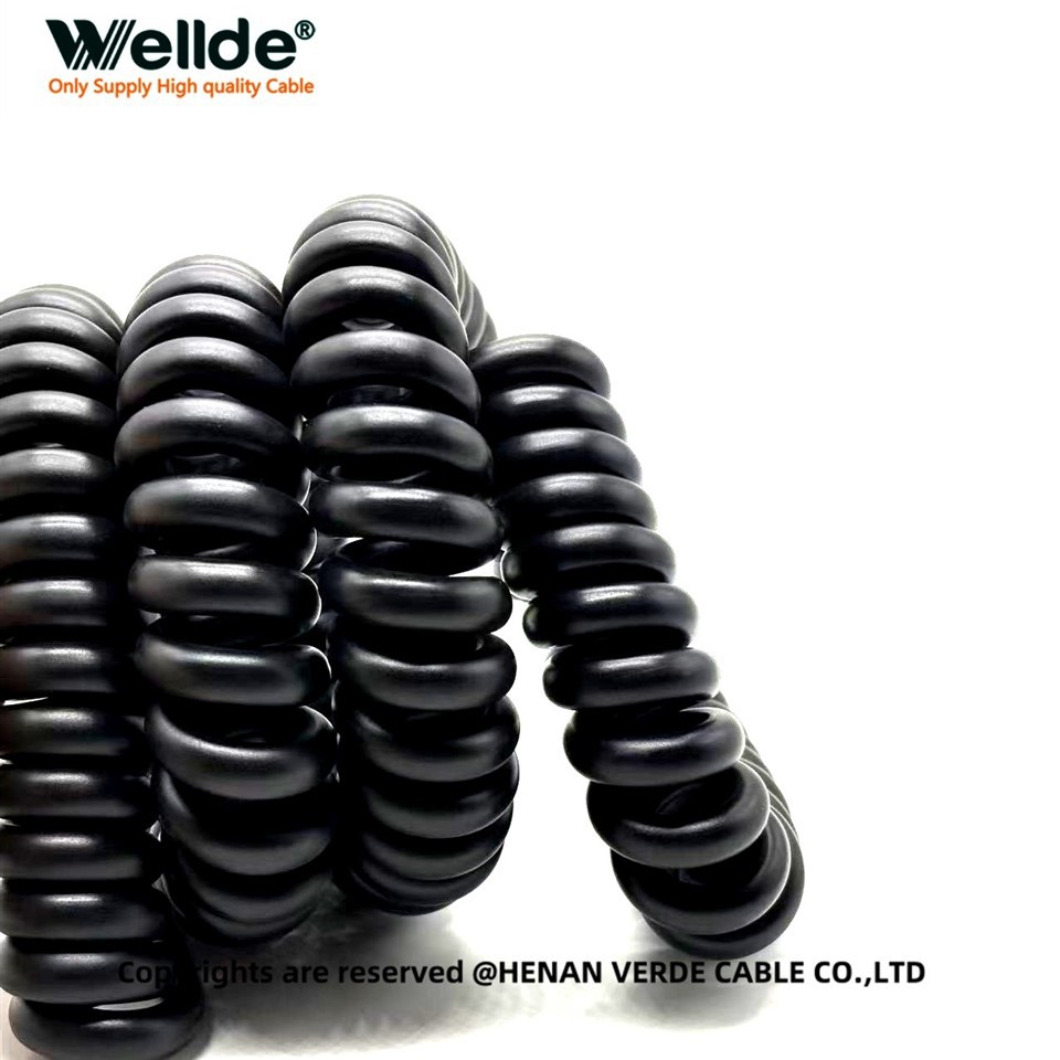 0.75mm² Spiral Wire for Drag Chain Applications